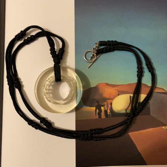 Original Artist Grecian Plexi Ring Pendant - Picture 7 of 8